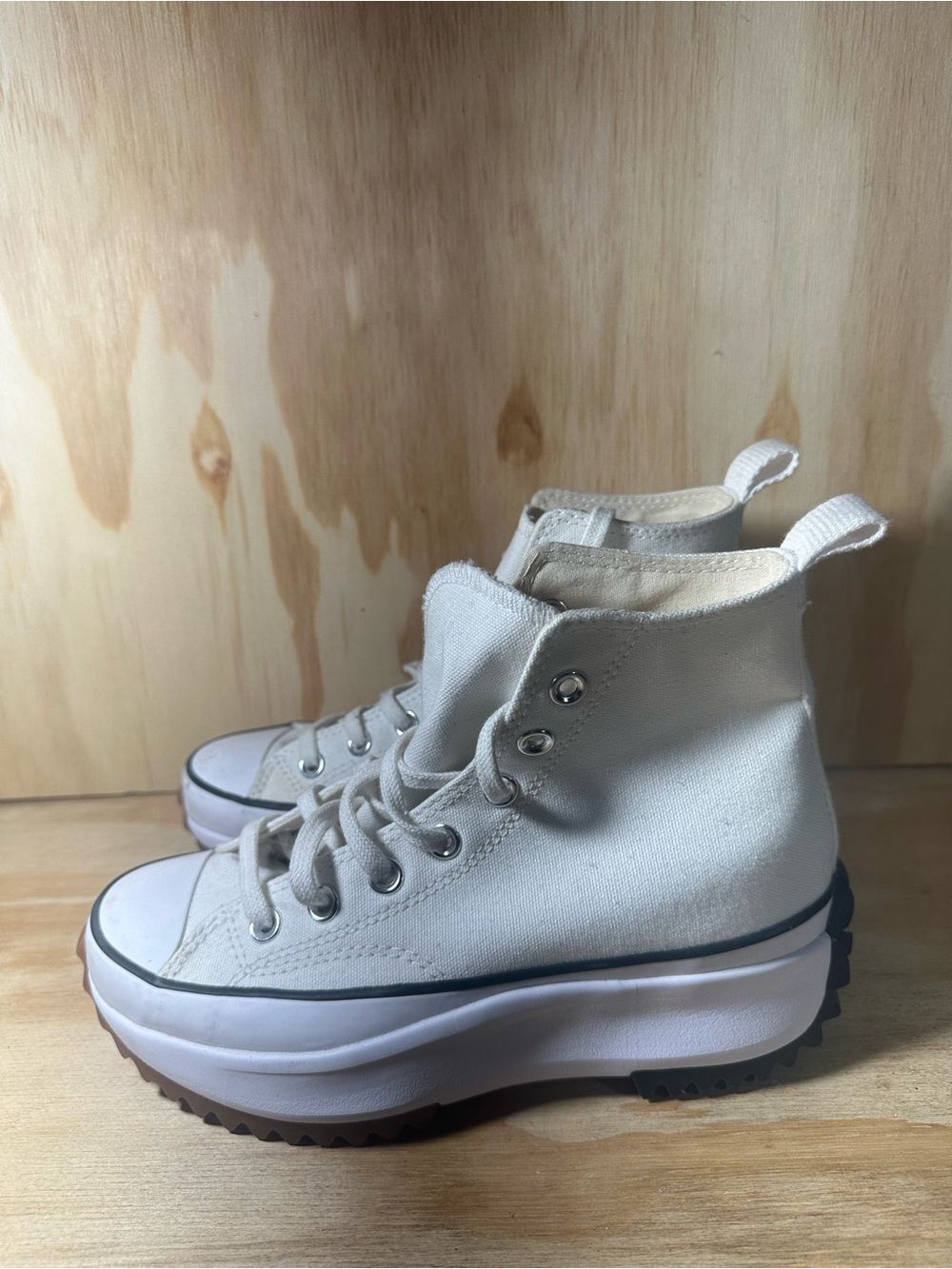 Converse White High-Top Platform Sneakers Women’s Size 6.5